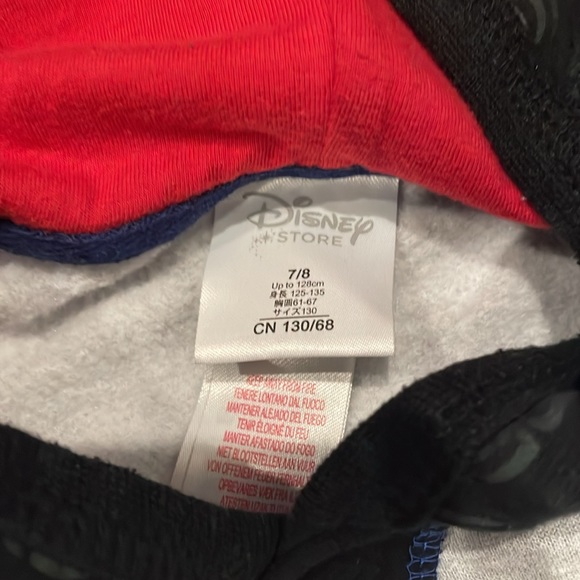 Kids Marvel Spiderman Hoodie.  Size 7 - Picture 2 of 4